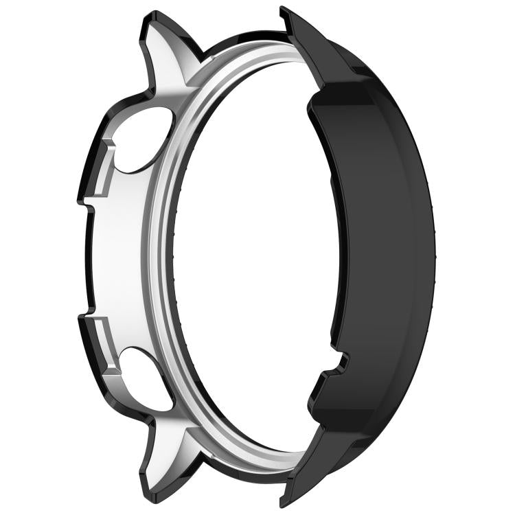 For OnePlus Watch 3 43mm Single Row Diamond Half Coverage Hollow PC Watch Protective Cover(Black) - Watch Case by buy2fix | Online Shopping UK | buy2fix