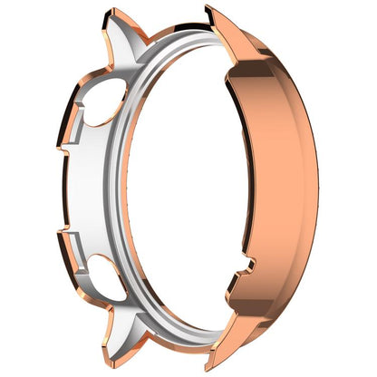 For OnePlus Watch 3 43mm Single Row Diamond Half Coverage Hollow PC Watch Protective Cover(Rose Gold) - Watch Case by buy2fix | Online Shopping UK | buy2fix