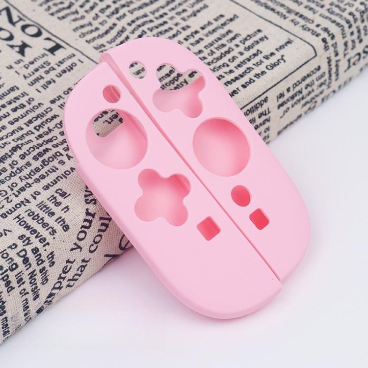 For Nintendo Switch 2 Game Controller Half-Cover Silicone Protective Cover(Pink) - Cases by buy2fix | Online Shopping UK | buy2fix