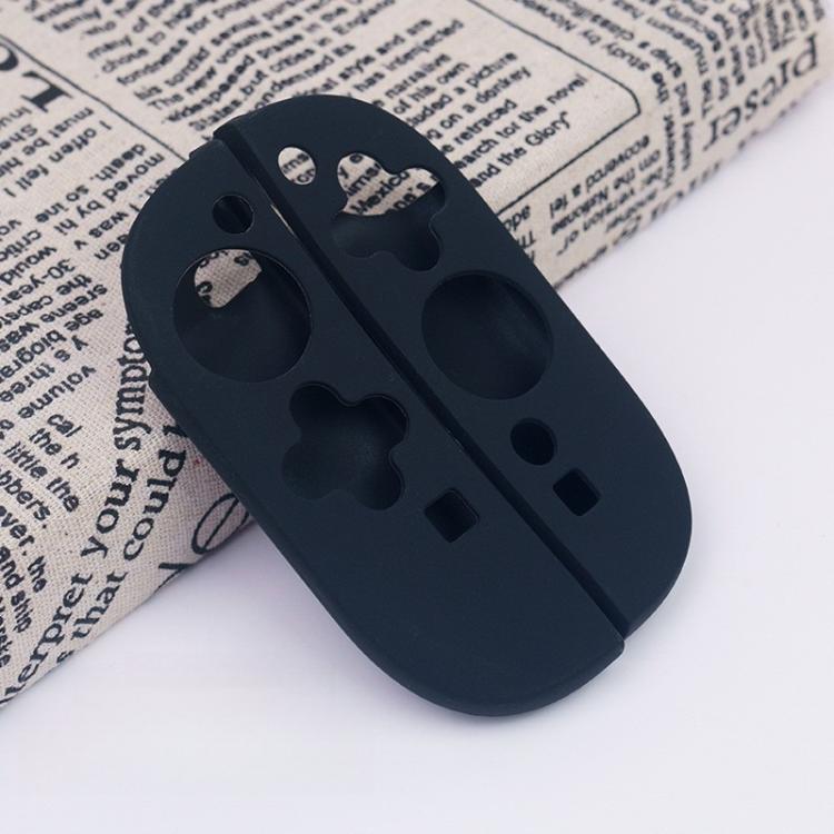 For Nintendo Switch 2 Game Controller Half-Cover Silicone Protective Cover(Black) - Cases by buy2fix | Online Shopping UK | buy2fix