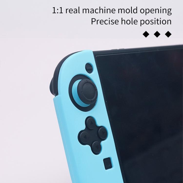 For Nintendo Switch 2 Game Controller Half-Cover Silicone Protective Cover(White) - Cases by buy2fix | Online Shopping UK | buy2fix