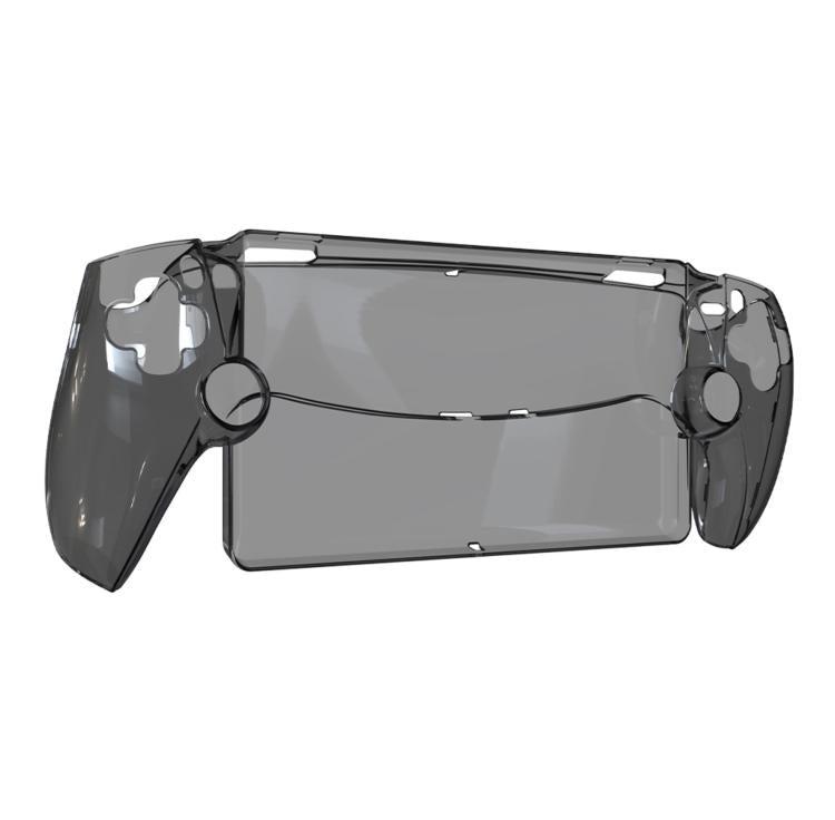 For Sony PS5  Streaming Handheld Console Crystal Clear PC Protective Case(Transparent Black) - Cases by buy2fix | Online Shopping UK | buy2fix