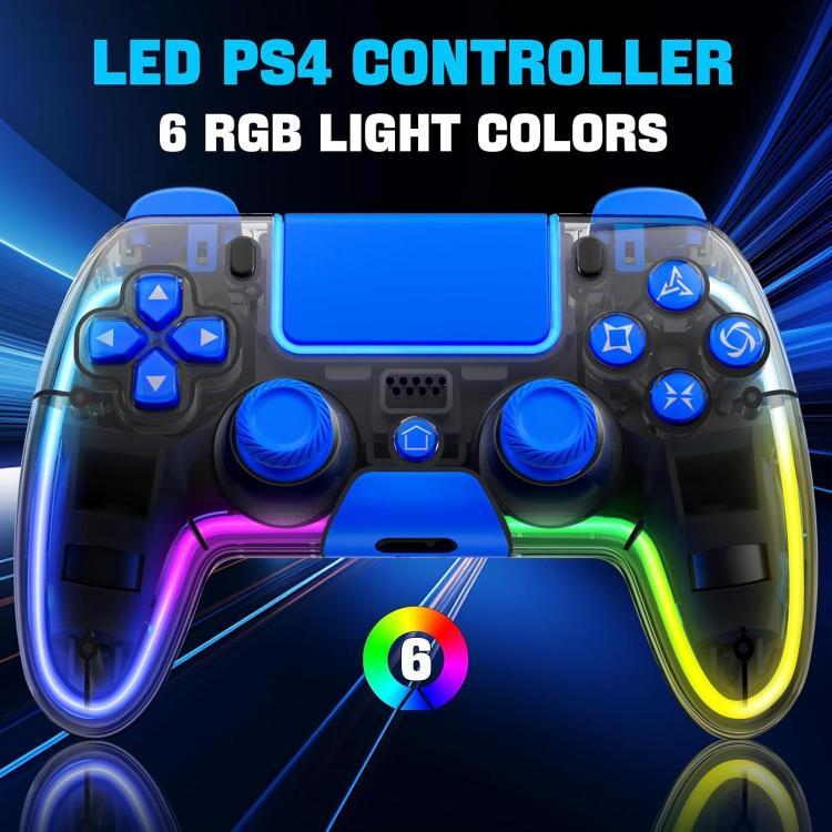 For Sony PS4 Dual Hall Effect Joystick Game Controllers - Gamepads by buy2fix | Online Shopping UK | buy2fix