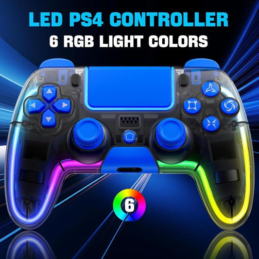 For Sony PS4 Dual Hall Effect Joystick Game Controllers - Gamepads by buy2fix | Online Shopping UK | buy2fix