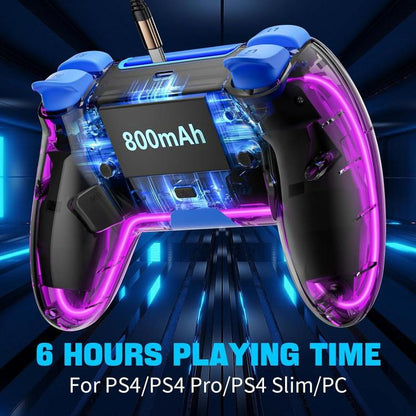 For Sony PS4 Dual Hall Effect Joystick Game Controllers - Gamepads by buy2fix | Online Shopping UK | buy2fix