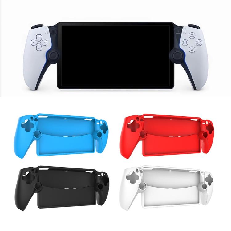 For Sony PS5  Game Console Silicone Protective Case(White) - Cases by buy2fix | Online Shopping UK | buy2fix