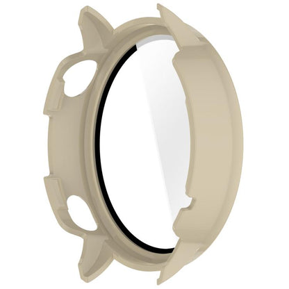 For OnePlus Watch 3 43mm Tempered Film Integrated PC Watch Protective Cover(Ivory White) - Watch Case by buy2fix | Online Shopping UK | buy2fix