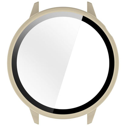 For OnePlus Watch 3 43mm Tempered Film Integrated PC Watch Protective Cover(Ivory White) - Watch Case by buy2fix | Online Shopping UK | buy2fix