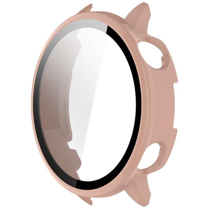 For OnePlus Watch 3 43mm Tempered Film Integrated PC Watch Protective Cover(Pink) - Watch Case by buy2fix | Online Shopping UK | buy2fix