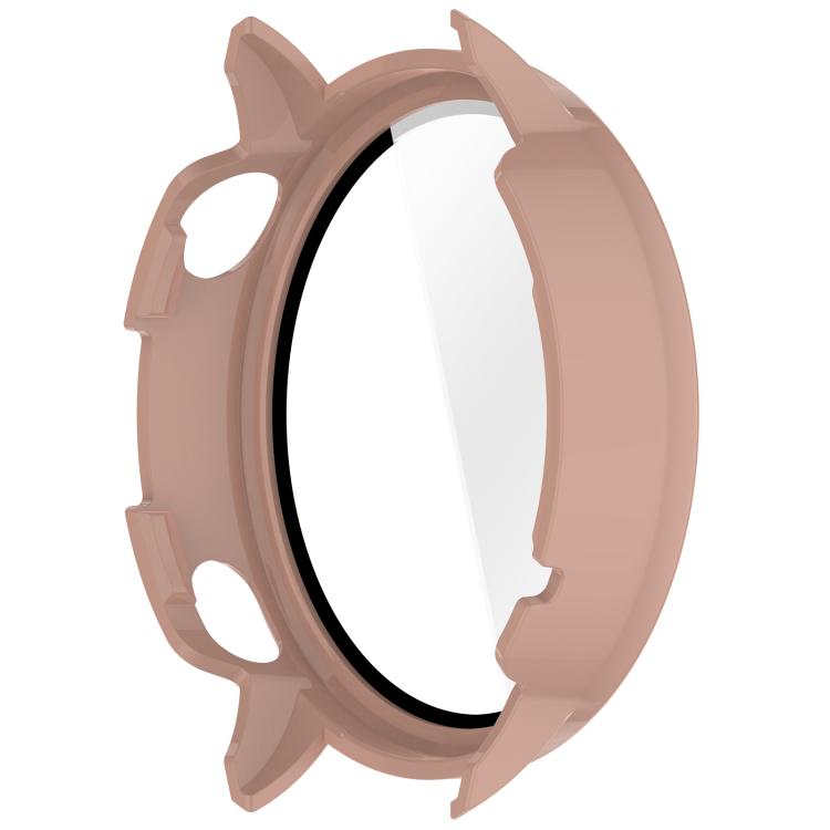 For OnePlus Watch 3 43mm Tempered Film Integrated PC Watch Protective Cover(Pink) - Watch Case by buy2fix | Online Shopping UK | buy2fix
