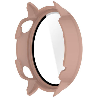 For OnePlus Watch 3 43mm Tempered Film Integrated PC Watch Protective Cover(Pink) - Watch Case by buy2fix | Online Shopping UK | buy2fix