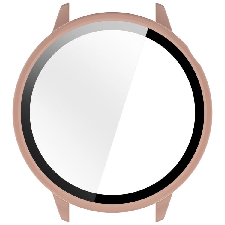 For OnePlus Watch 3 43mm Tempered Film Integrated PC Watch Protective Cover(Pink) - Watch Case by buy2fix | Online Shopping UK | buy2fix