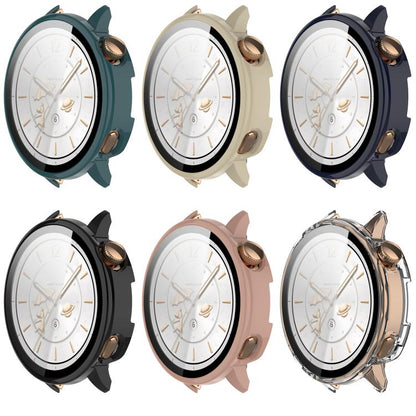 For OnePlus Watch 3 43mm Tempered Film Integrated PC Watch Protective Cover(Black) - Watch Case by buy2fix | Online Shopping UK | buy2fix