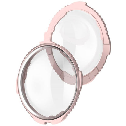 For Insta360 X4 Rotating Optical Tempered Glass Lens Guard Protective Cover(Pink) - Protective Film & Stickers by buy2fix | Online Shopping UK | buy2fix