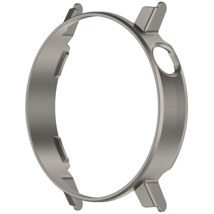 For CMF Watch 3 Pro Half Coverage Hollowed PC Watch Protective Cover(Titanium Steel Color) - Watch Case by buy2fix | Online Shopping UK | buy2fix