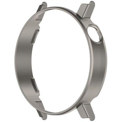 For CMF Watch 3 Pro Half Coverage Hollowed PC Watch Protective Cover(Titanium Steel Color) - Watch Case by buy2fix | Online Shopping UK | buy2fix