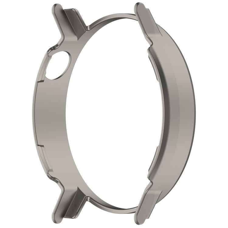 For CMF Watch 3 Pro Half Coverage Hollowed PC Watch Protective Cover(Titanium Steel Color) - Watch Case by buy2fix | Online Shopping UK | buy2fix