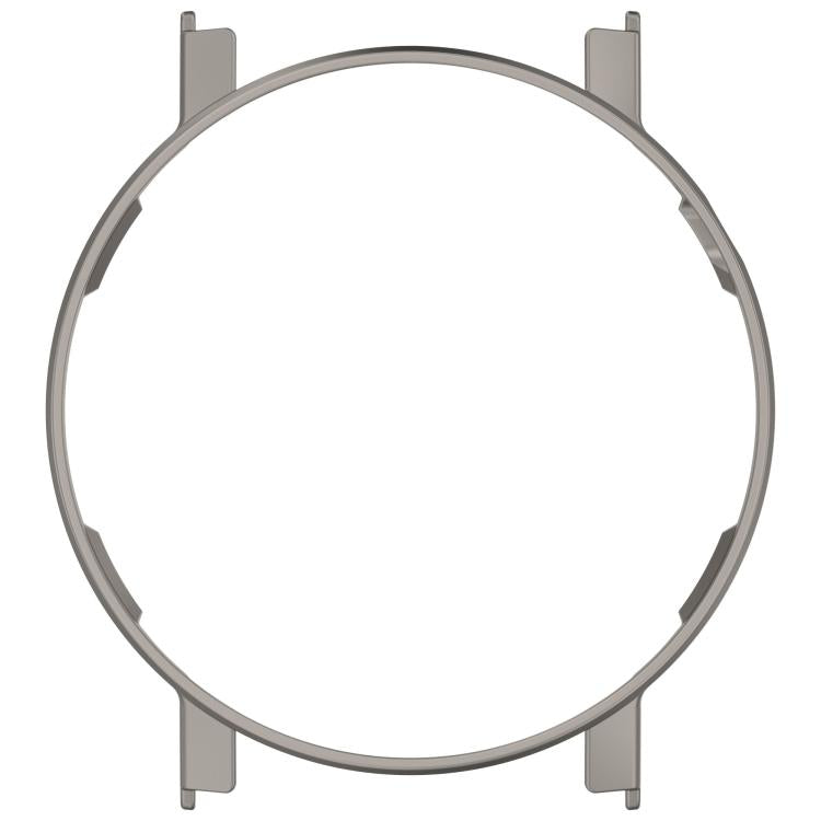 For CMF Watch 3 Pro Half Coverage Hollowed PC Watch Protective Cover(Titanium Steel Color) - Watch Case by buy2fix | Online Shopping UK | buy2fix