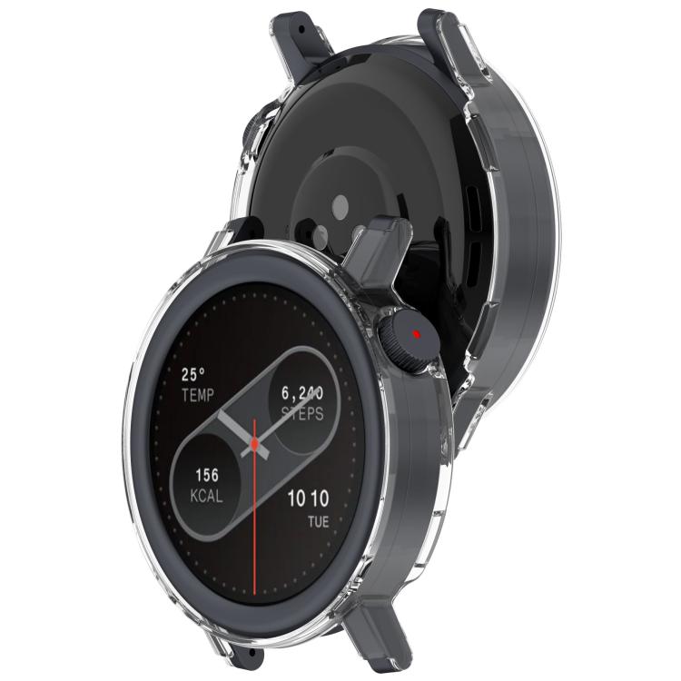 For CMF Watch 3 Pro Half Coverage Hollowed PC Watch Protective Cover(Transparent) - Watch Case by buy2fix | Online Shopping UK | buy2fix