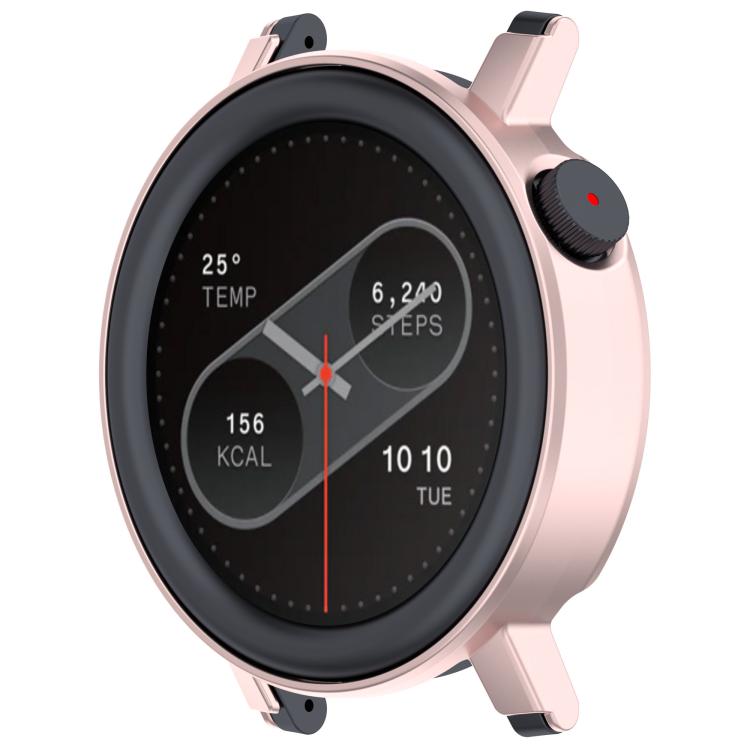 For CMF Watch 3 Pro Half Coverage Hollowed PC Watch Protective Cover(Pink) - Watch Case by buy2fix | Online Shopping UK | buy2fix