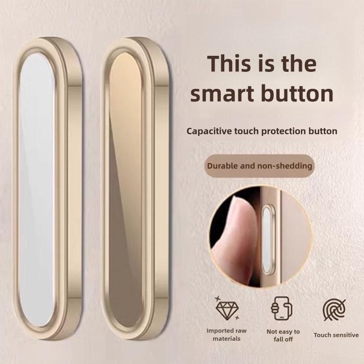 For iPhone 16 Pro Kalebol Flexible Metal Key Protection Sticker(Plum) - iPhone Stickers by Kalebol | Online Shopping UK | buy2fix