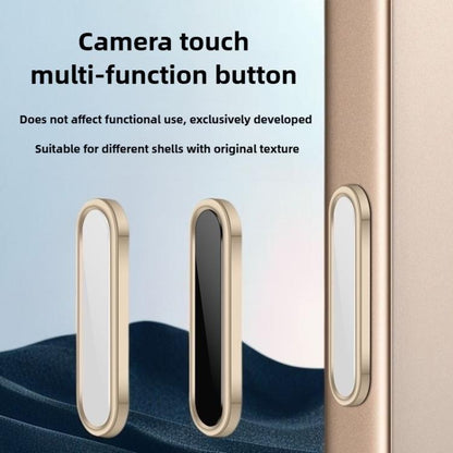 For iPhone 16 Pro Max Kalebol Flexible Metal Key Protection Sticker(Denim) - iPhone Stickers by Kalebol | Online Shopping UK | buy2fix