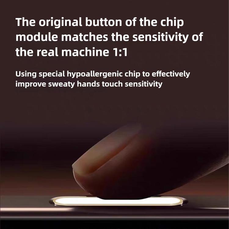 For iPhone 16 Kalebol Flexible Metal Key Protection Sticker(Ultramarine) - iPhone Stickers by Kalebol | Online Shopping UK | buy2fix