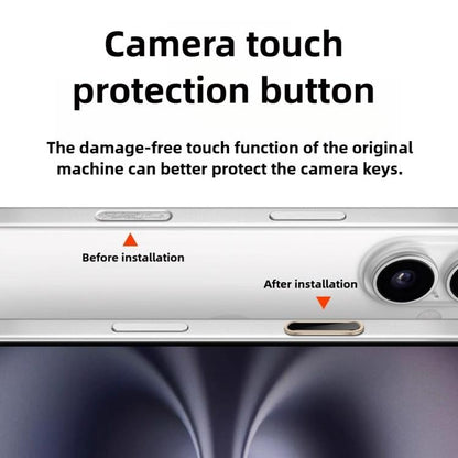 For iPhone 16 Pro Kalebol Flexible Metal Key Protection Sticker(Black) - iPhone Stickers by Kalebol | Online Shopping UK | buy2fix