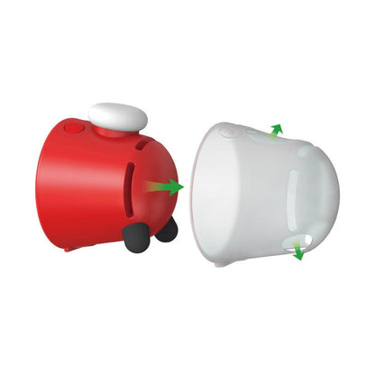 For Nintendo Sound Clock  Alarmo DOBE Smart Motion Alarm Silicone Protective Case(Red) - Cases by DOBE | Online Shopping UK | buy2fix