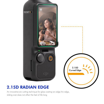 For DJI Osmo Pocket 3 2pcs ENKAY Hat-Prince 0.2mm 9H Tempered Glass Screen Protector Watch Film - Protective Film & Stickers by ENKAY | Online Shopping UK | buy2fix