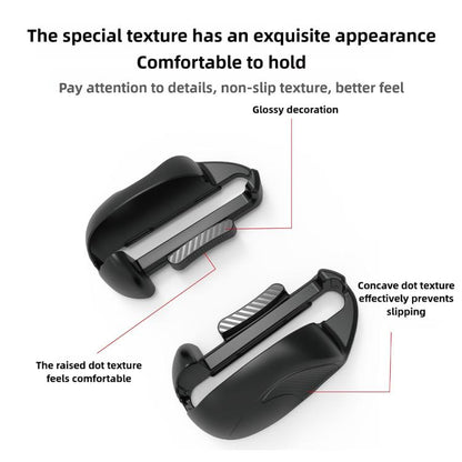 For Nintendo Switch 2  PGTECH Mini Portable Mouse with Left and Right Gaming Hand Controllers(Orange Blue) - Gamepads by buy2fix | Online Shopping UK | buy2fix