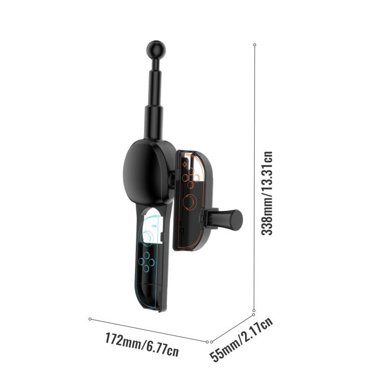 For Nintendo Switch 2 Left and Right Handle Fishing Rod Grip - Gamepads by buy2fix | Online Shopping UK | buy2fix