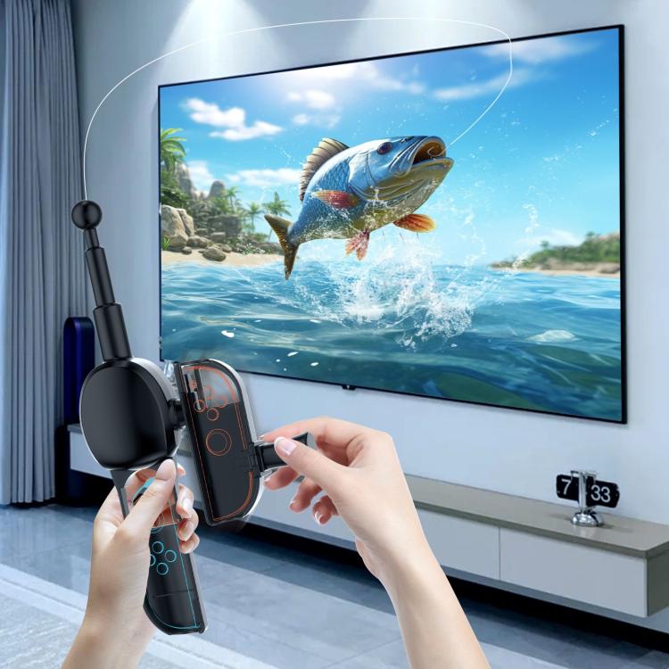 For Nintendo Switch 2 Left and Right Handle Fishing Rod Grip - Gamepads by buy2fix | Online Shopping UK | buy2fix