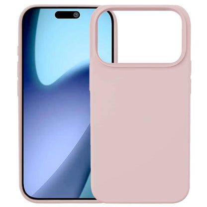 For iPhone 17 Pro Max Kalebol Solid Color Simple All-inclusive Liquid Silicone Phone Case(Pink) - iPhone 17 Pro Max Cases by Kalebol | Online Shopping UK | buy2fix