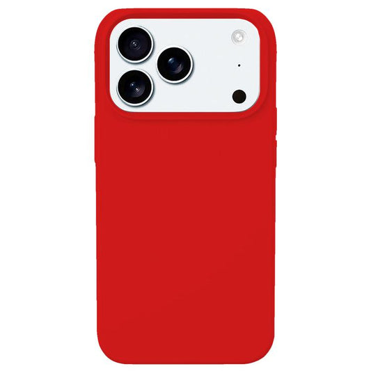 For iPhone 17 Pro Max Kalebol Solid Color Simple All-inclusive Liquid Silicone Phone Case(Red) - iPhone 17 Pro Max Cases by Kalebol | Online Shopping UK | buy2fix