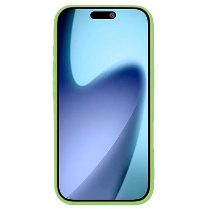 For iPhone 17 Pro Max Kalebol Solid Color Simple All-inclusive Liquid Silicone Phone Case(Green) - iPhone 17 Pro Max Cases by Kalebol | Online Shopping UK | buy2fix