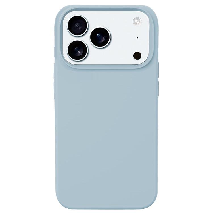For iPhone 17 Pro Max Kalebol Solid Color Simple All-inclusive Liquid Silicone Phone Case(Light Blue) - iPhone 17 Pro Max Cases by Kalebol | Online Shopping UK | buy2fix
