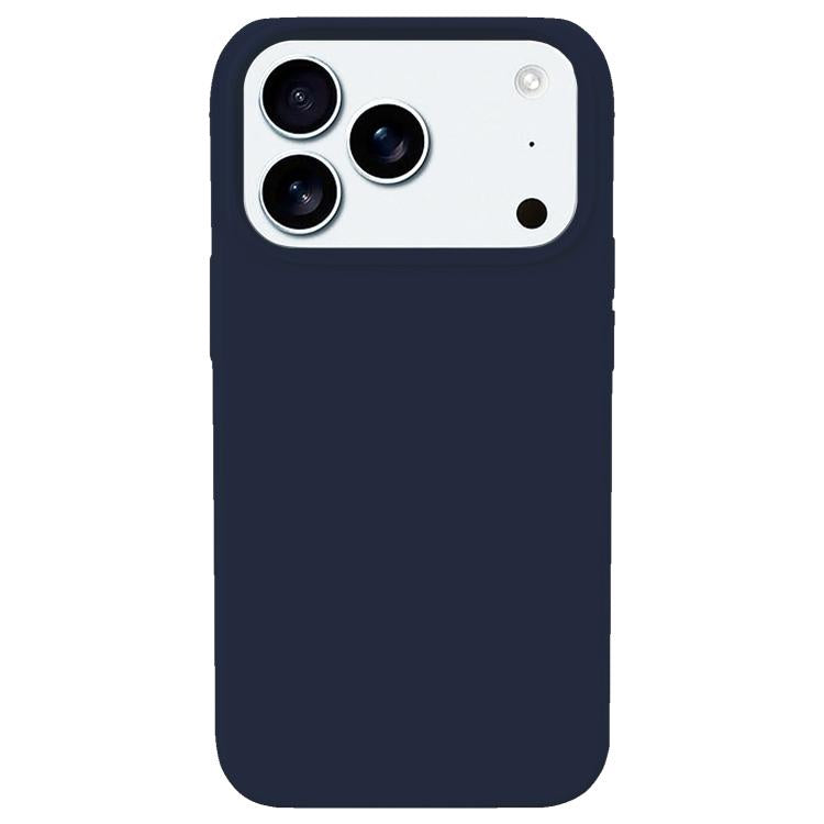For iPhone 17 Pro Max Kalebol Solid Color Simple All-inclusive Liquid Silicone Phone Case(Midnight Blue) - iPhone 17 Pro Max Cases by Kalebol | Online Shopping UK | buy2fix