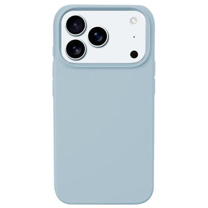 For iPhone 17 Pro Kalebol Solid Color Simple All-inclusive Liquid Silicone Phone Case(Light Blue) - iPhone 17 Pro Cases by Kalebol | Online Shopping UK | buy2fix