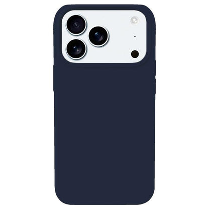 For iPhone 17 Pro Kalebol Solid Color Simple All-inclusive Liquid Silicone Phone Case(Midnight Blue) - iPhone 17 Pro Cases by Kalebol | Online Shopping UK | buy2fix