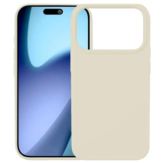 For iPhone 18 Pro / 17 Pro Kalebol Solid Color Simple All-inclusive Liquid Silicone Phone Case(Starlight)