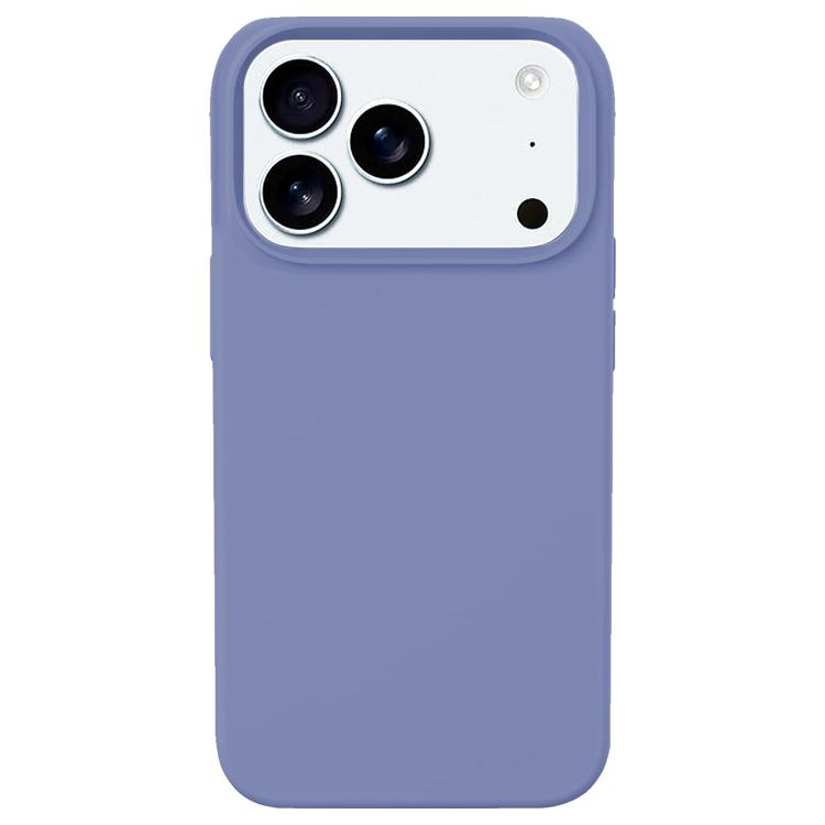 For iPhone 17 Pro Kalebol Solid Color Simple All-inclusive Liquid Silicone Phone Case(Lilac) - iPhone 17 Pro Cases by Kalebol | Online Shopping UK | buy2fix