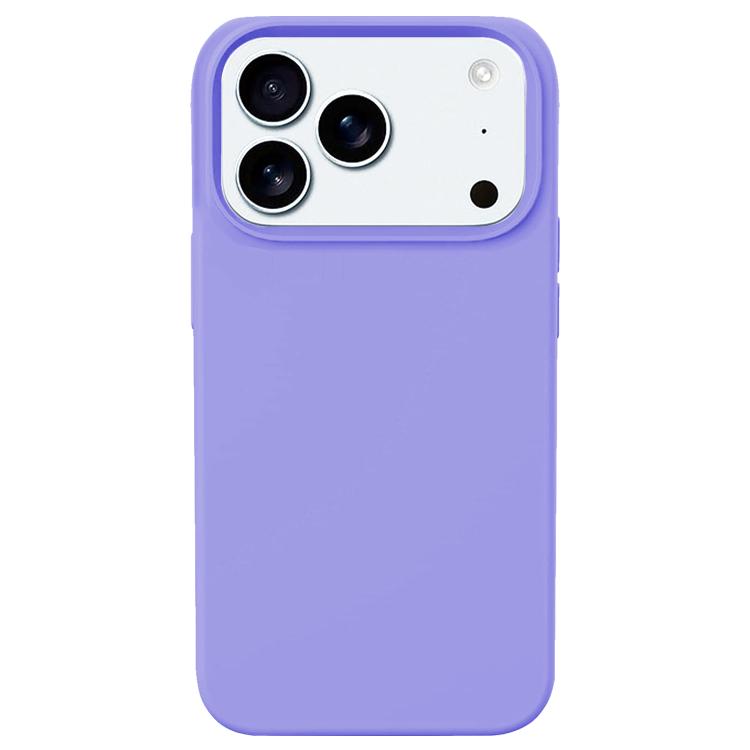 For iPhone 17 Pro Kalebol Solid Color Simple All-inclusive Liquid Silicone Phone Case(Purple) - iPhone 17 Pro Cases by Kalebol | Online Shopping UK | buy2fix
