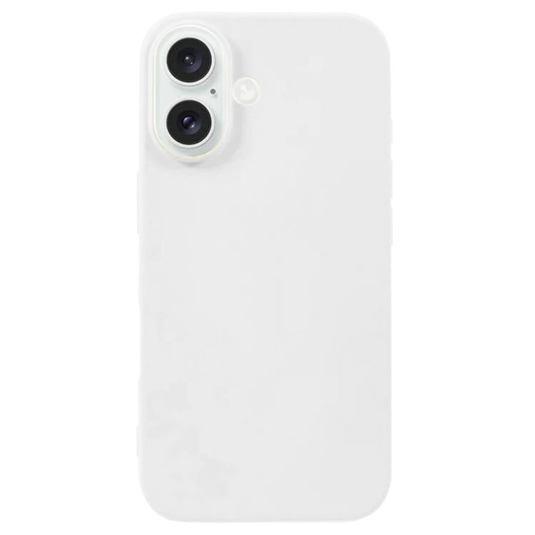 For iPhone 17 Kalebol Solid Color Simple All-inclusive Liquid Silicone Phone Case(White) - iPhone 17 Cases by Kalebol | Online Shopping UK | buy2fix