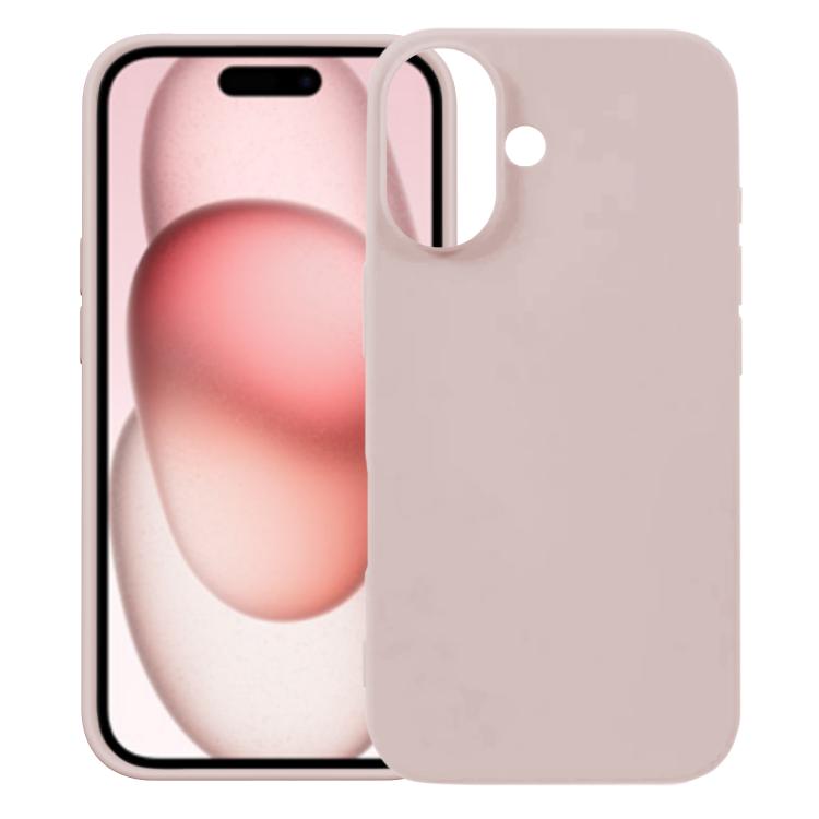 For iPhone 17 Kalebol Solid Color Simple All-inclusive Liquid Silicone Phone Case(Pink) - iPhone 17 Cases by Kalebol | Online Shopping UK | buy2fix