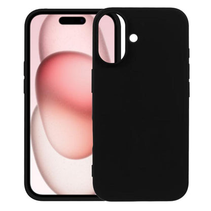 For iPhone 17 Kalebol Solid Color Simple All-inclusive Liquid Silicone Phone Case(Black) - iPhone 17 Cases by Kalebol | Online Shopping UK | buy2fix
