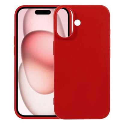 For iPhone 17 Kalebol Solid Color Simple All-inclusive Liquid Silicone Phone Case(Red) - iPhone 17 Cases by Kalebol | Online Shopping UK | buy2fix