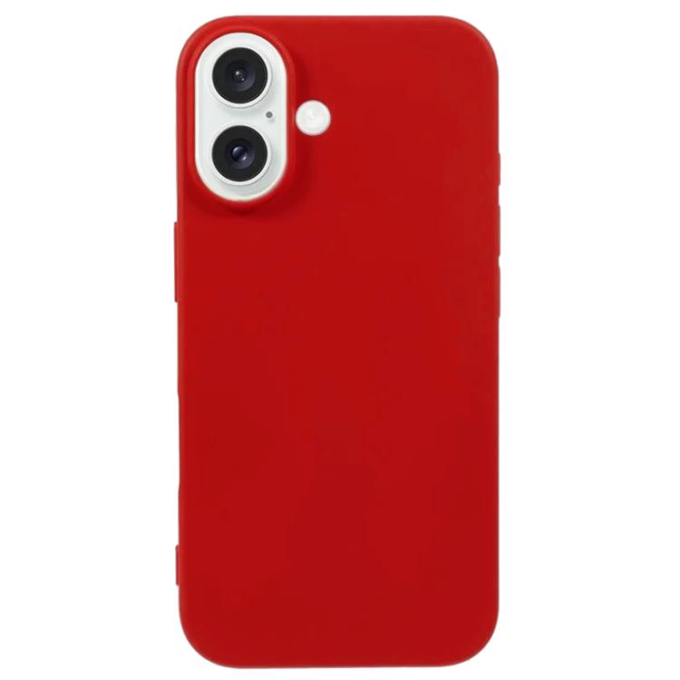 For iPhone 17 Kalebol Solid Color Simple All-inclusive Liquid Silicone Phone Case(Red) - iPhone 17 Cases by Kalebol | Online Shopping UK | buy2fix