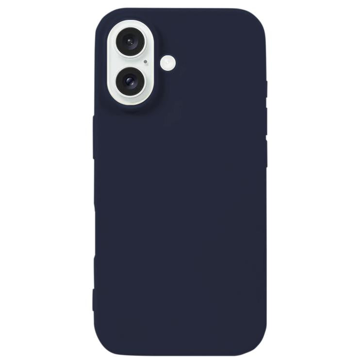 For iPhone 17 Kalebol Solid Color Simple All-inclusive Liquid Silicone Phone Case(Midnight Blue) - iPhone 17 Cases by Kalebol | Online Shopping UK | buy2fix