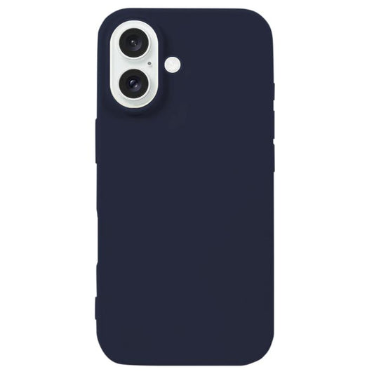 For iPhone 17 Kalebol Solid Color Simple All-inclusive Liquid Silicone Phone Case(Midnight Blue) - iPhone 17 Cases by Kalebol | Online Shopping UK | buy2fix